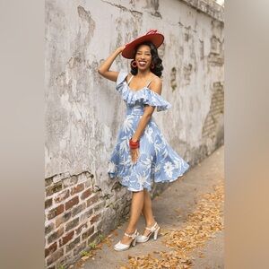 Trashy Diva Hollywood Circle Dress in Bon Voyage, size 4